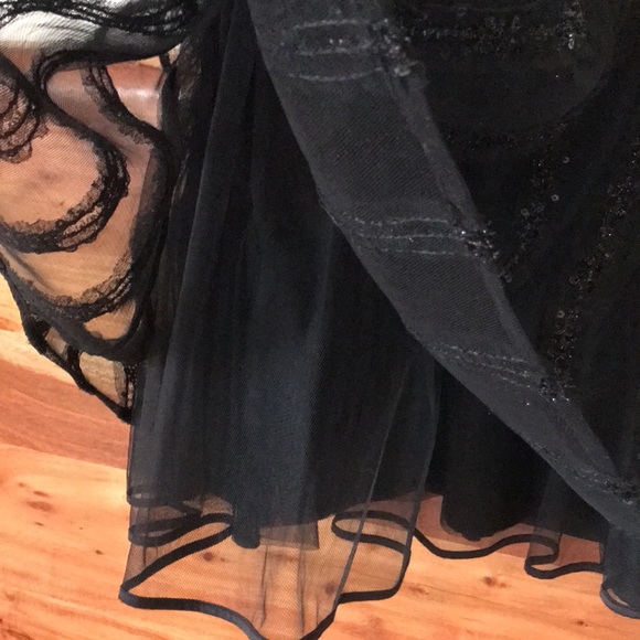 Bebe party dress black sz 2 - Picture 9 of 12